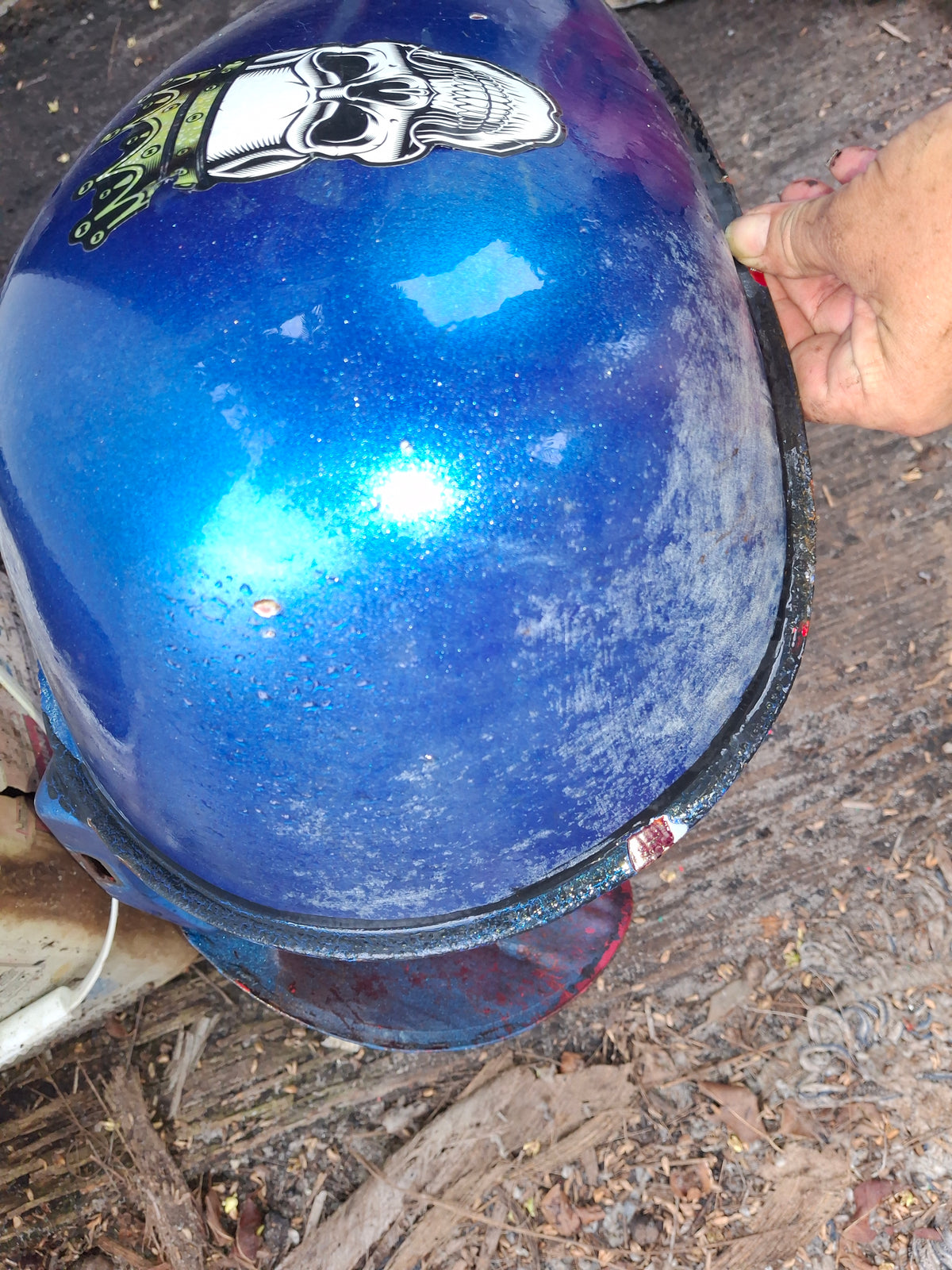 98 Kawasaki Vulcan 1500 Gas Tank VN1500 Fuel Tank Petrol VN1500D VN 1500 KC7