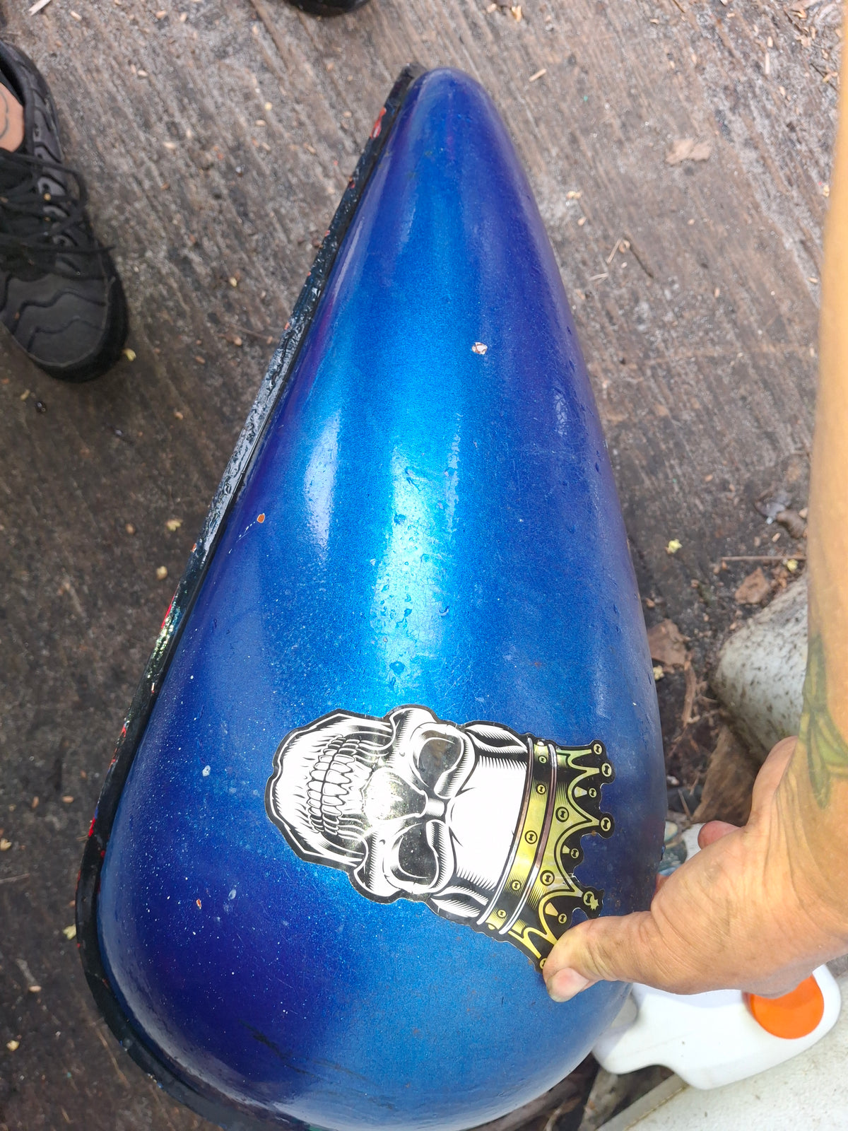 98 Kawasaki Vulcan 1500 Gas Tank VN1500 Fuel Tank Petrol VN1500D VN 1500 KC7