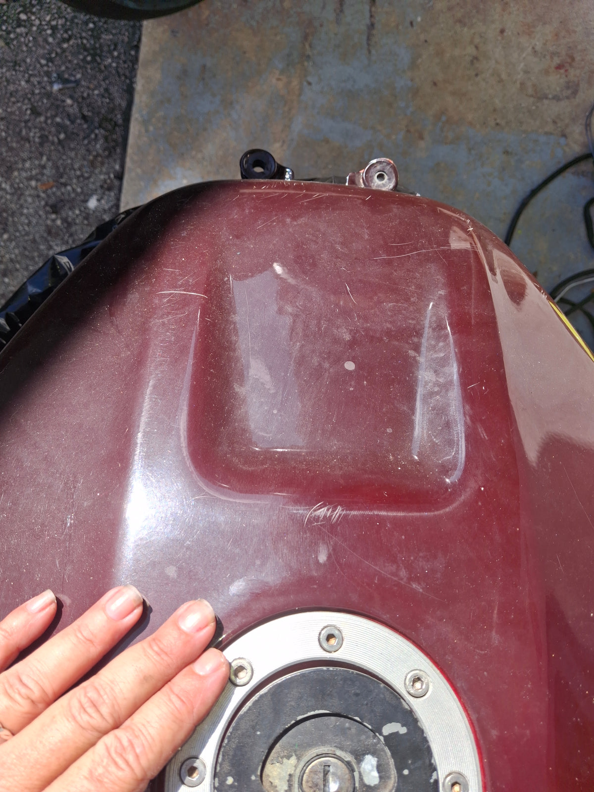01 02 Suzuki GSXR 1000 Gas Tank GSXR1000 Fuel Tank Petrol GSXR 750 GSXR 600