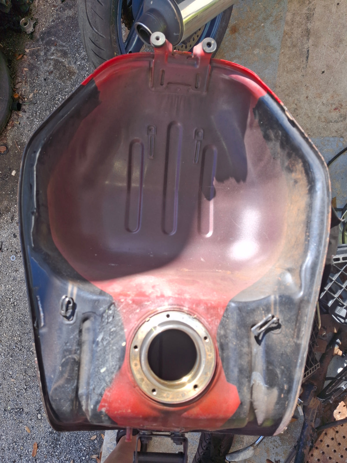 01 02 Suzuki GSXR 1000 Gas Tank GSXR1000 Fuel Tank Petrol GSXR 750 GSXR 600