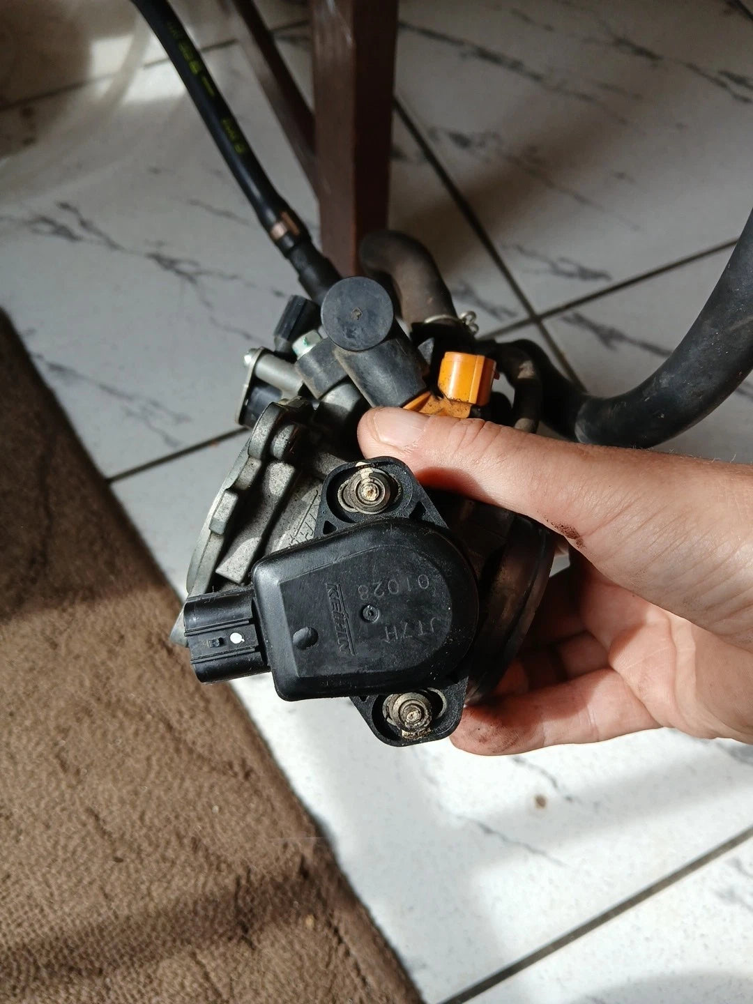 2011 Honda CBR600RR Throttle Bodies CBR 600 Fuel Injectors 600RR TPS Sensor