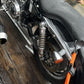 06 Harley Davidson Sportster 1200 Custom Chrome Rear Shocks XL1200
