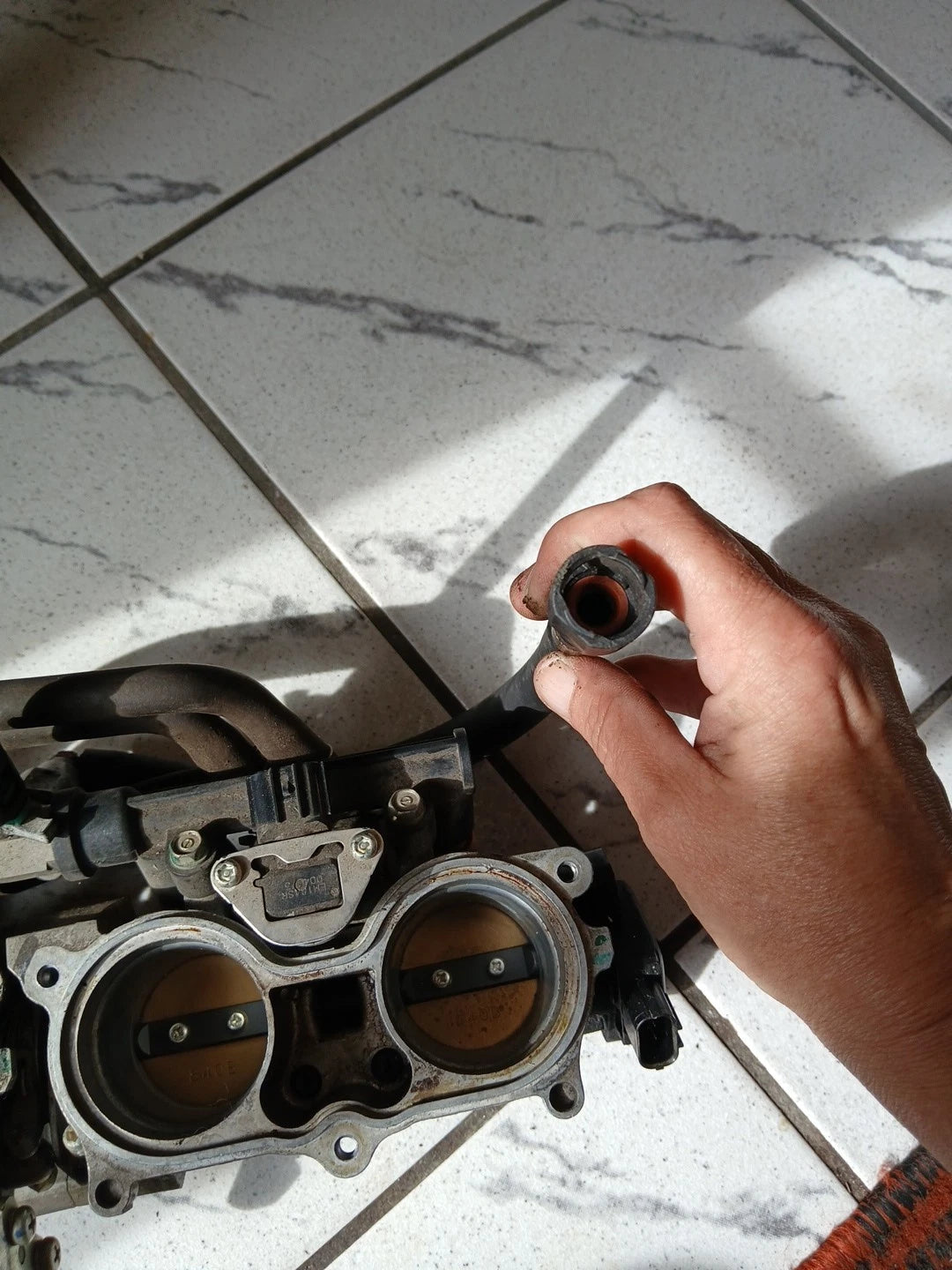 2011 Honda CBR600RR Throttle Bodies CBR 600 Fuel Injectors 600RR TPS Sensor