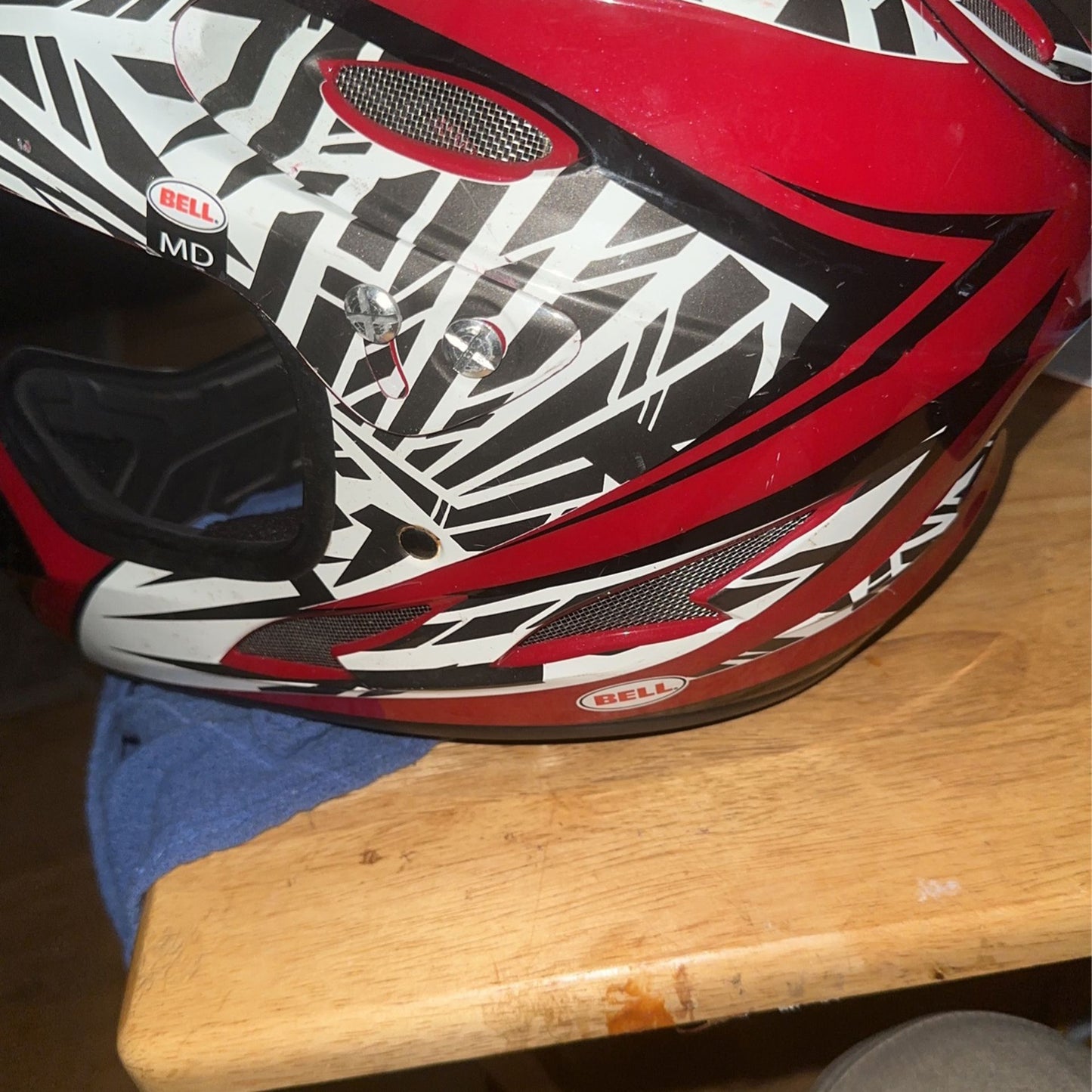 Medium Bell Dirt Bike Helmet Dirtbike Used