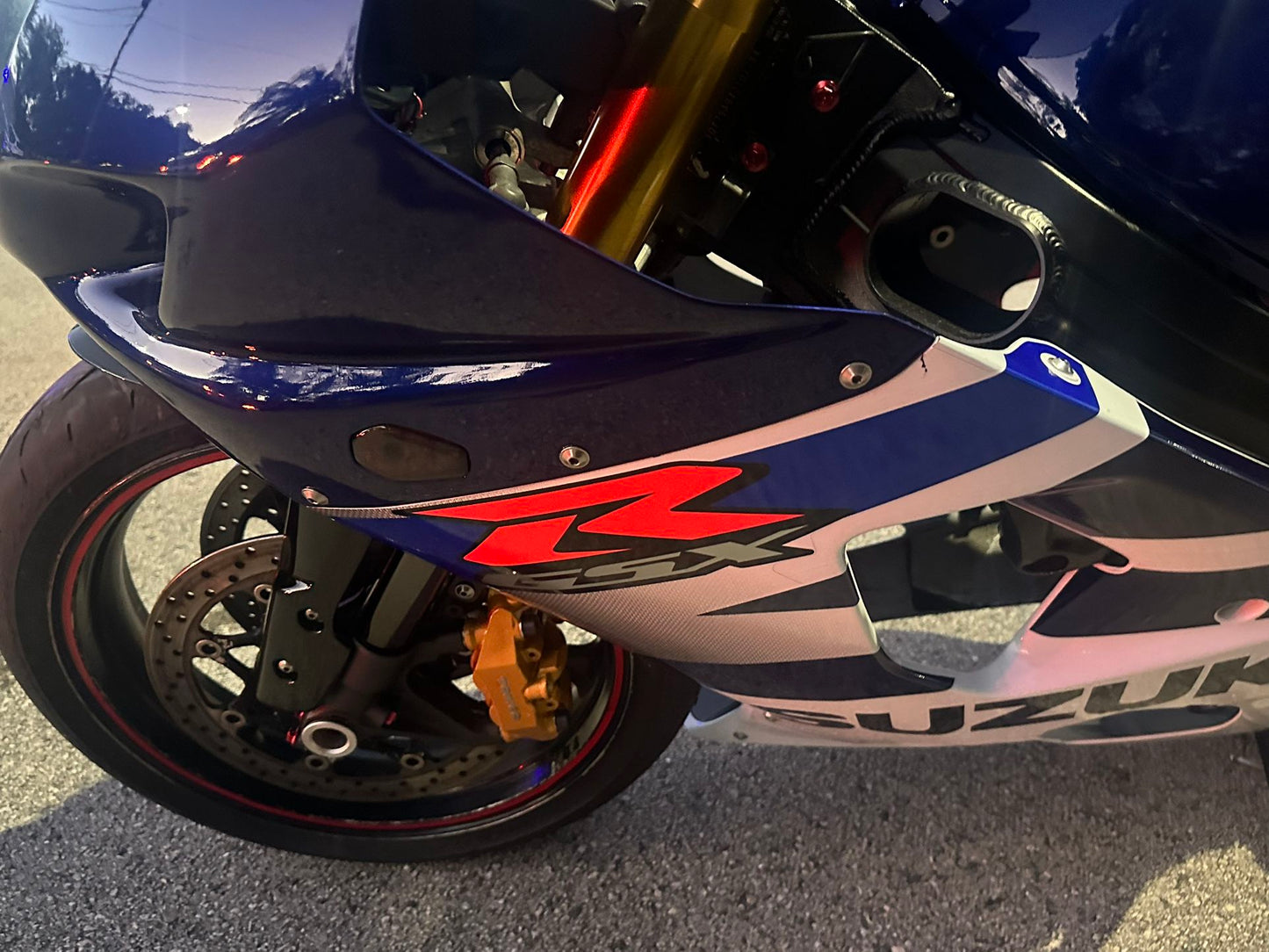 04 Suzuki GSXR 1000 Theft Recovery Running