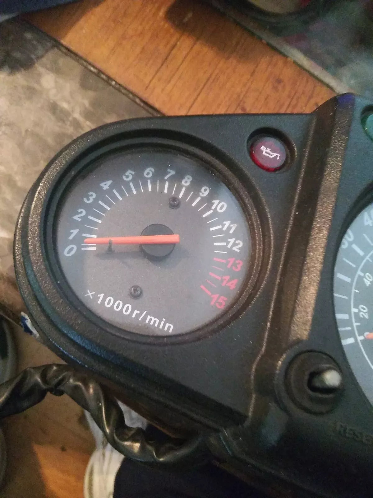 KAWASAKI EX250 NINJA 250R SPEEDO TACH GAUGE CLUSTER SPEEDOMETER 7218 miles