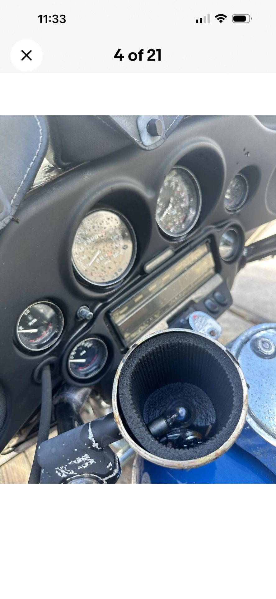 1996 Electra Glide, Project Bike, For parts or Complete, Rusty Lived at the Beach