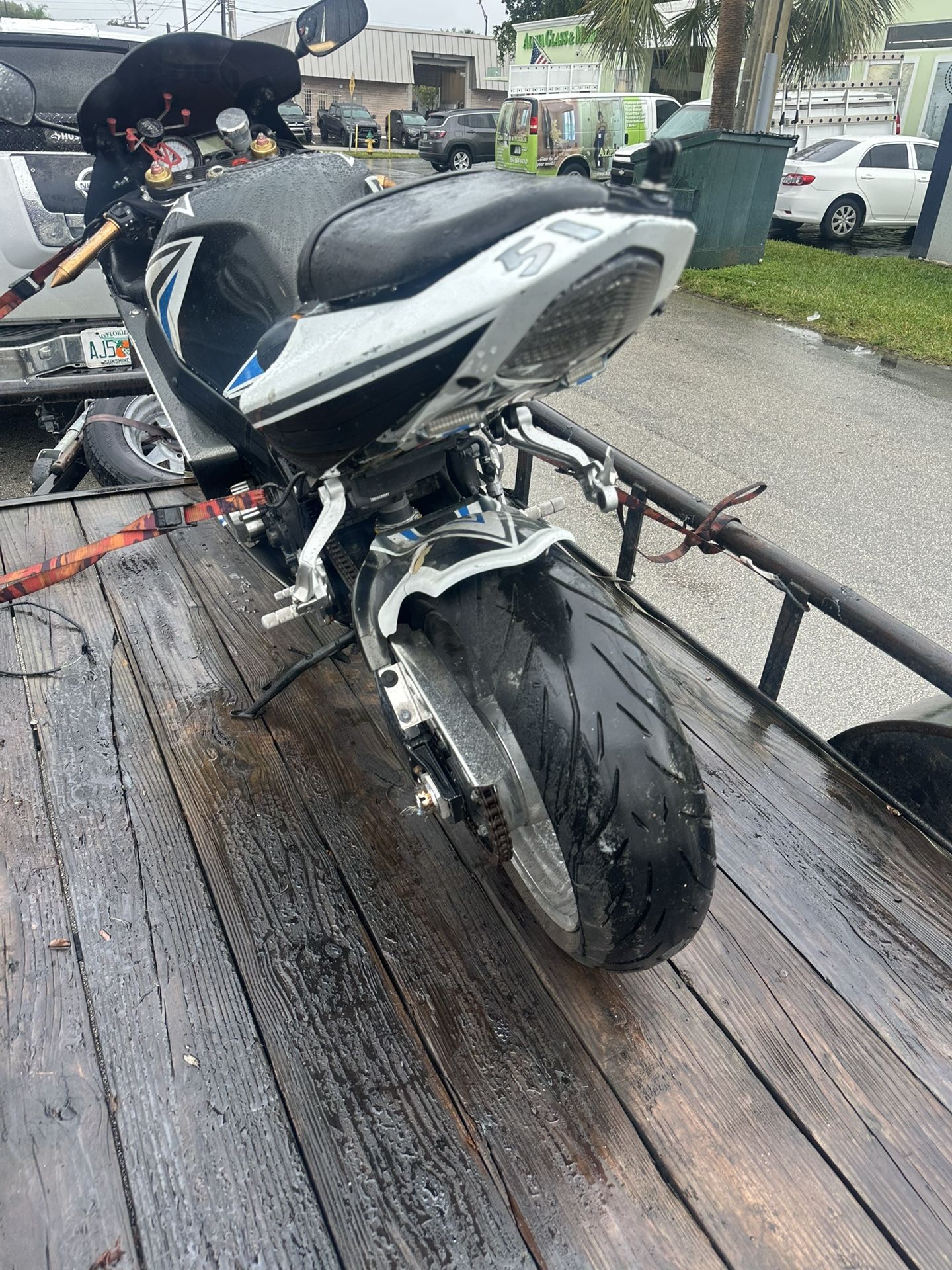 04 Suzuki GSXR 1000 Theft Recovery Running