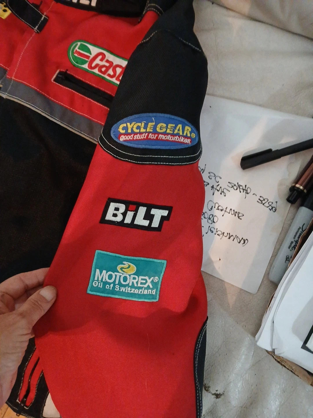 2XL Bilt Motorcycle Jacket Racing Jacket