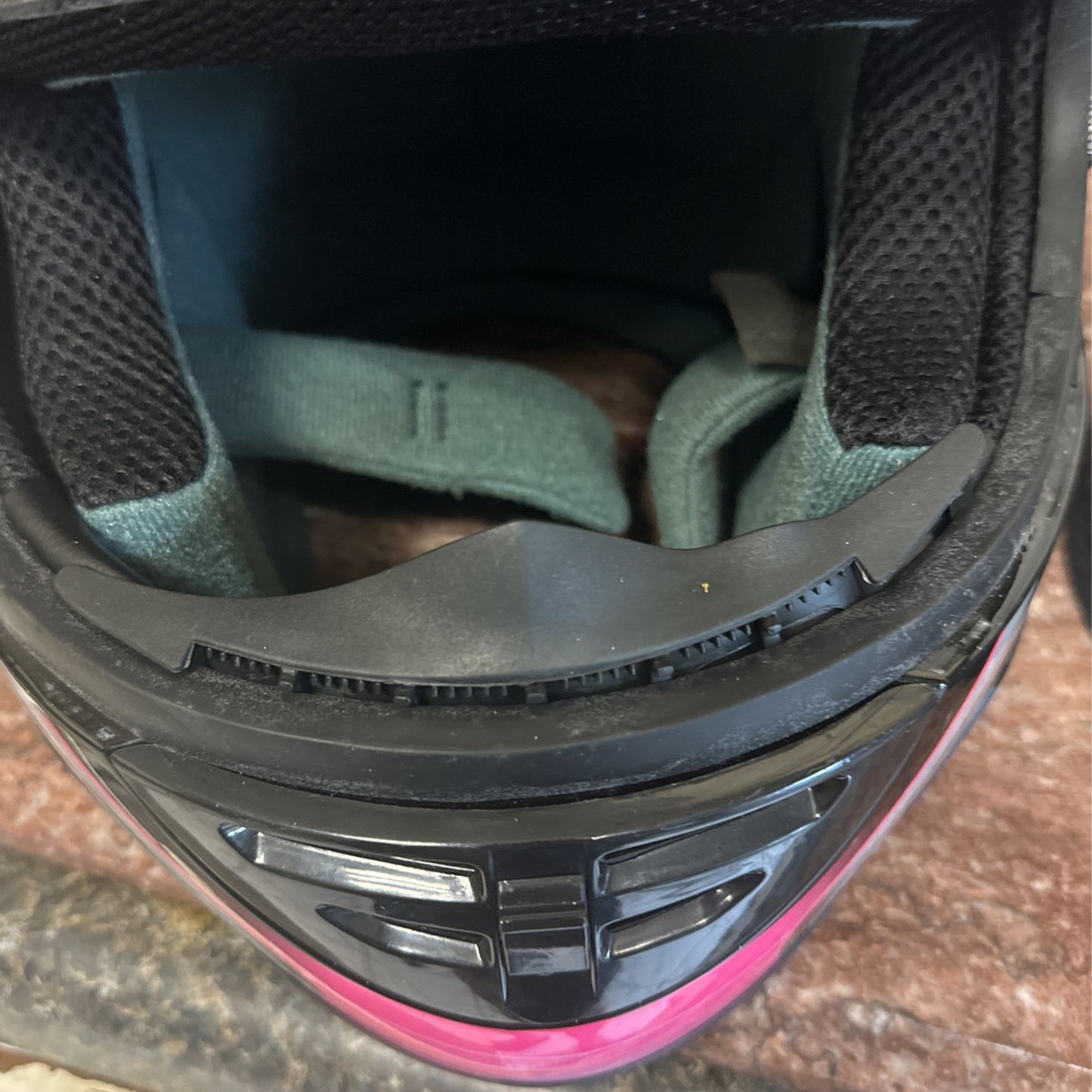 Pink Large Full Face X4 Motorcycle Helmet