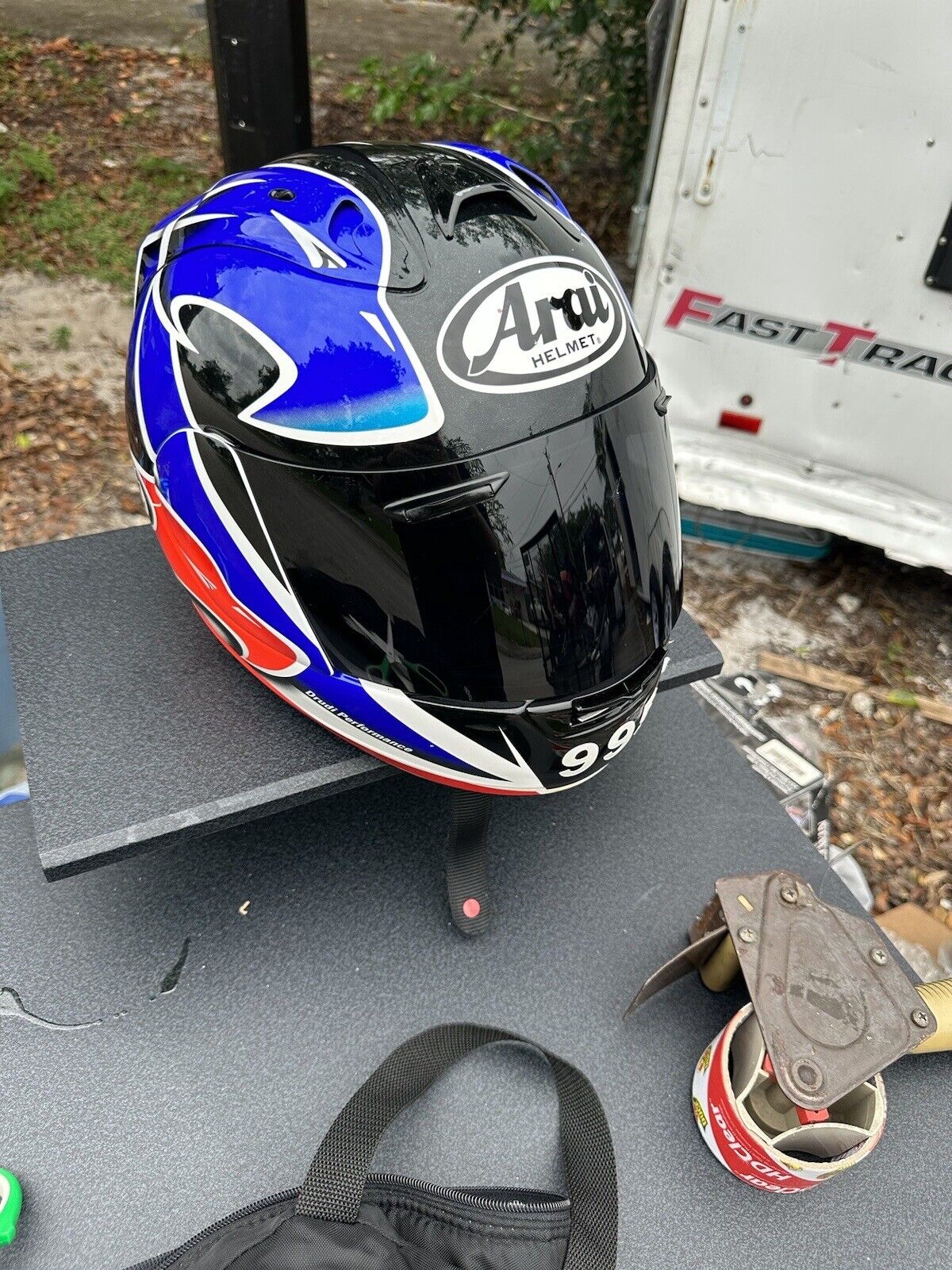 Arai Cosair RX7 Motorcycle Helmet Size Small