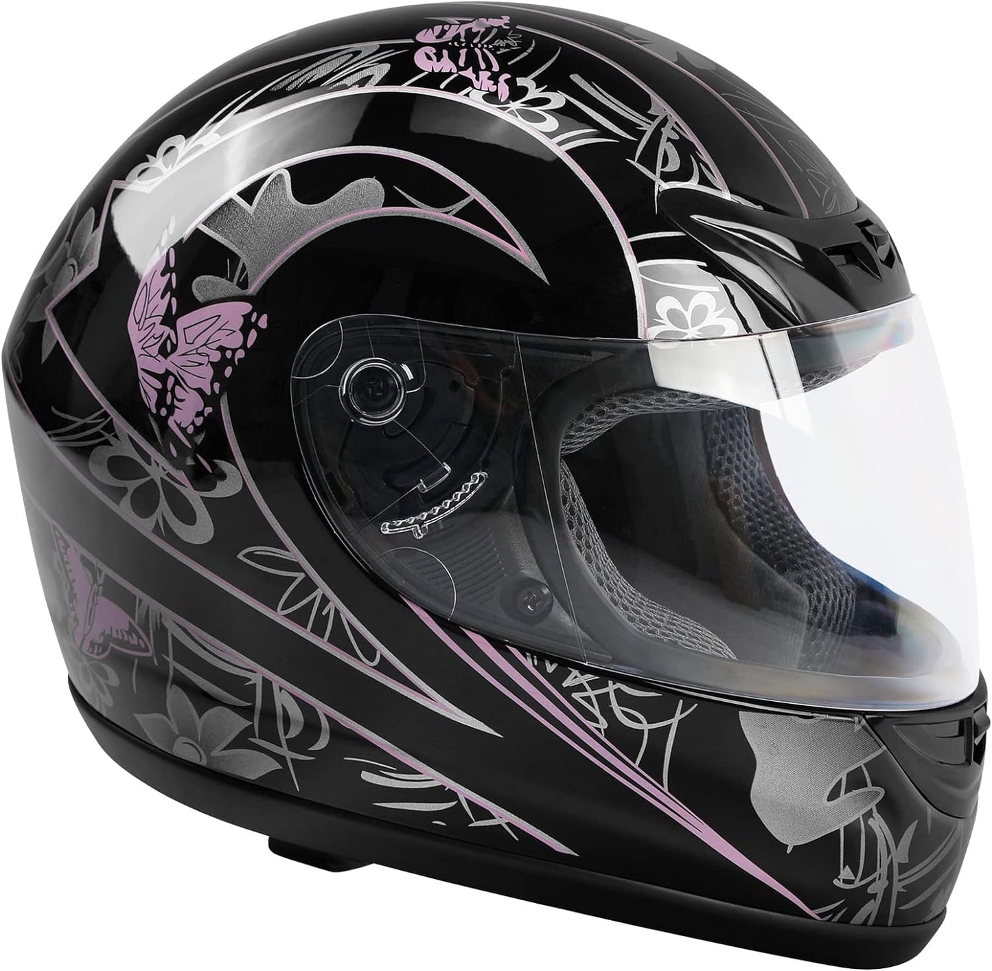Motorcycle Helmet Sizes Small, Large & XL available New pink & white / black & pink available