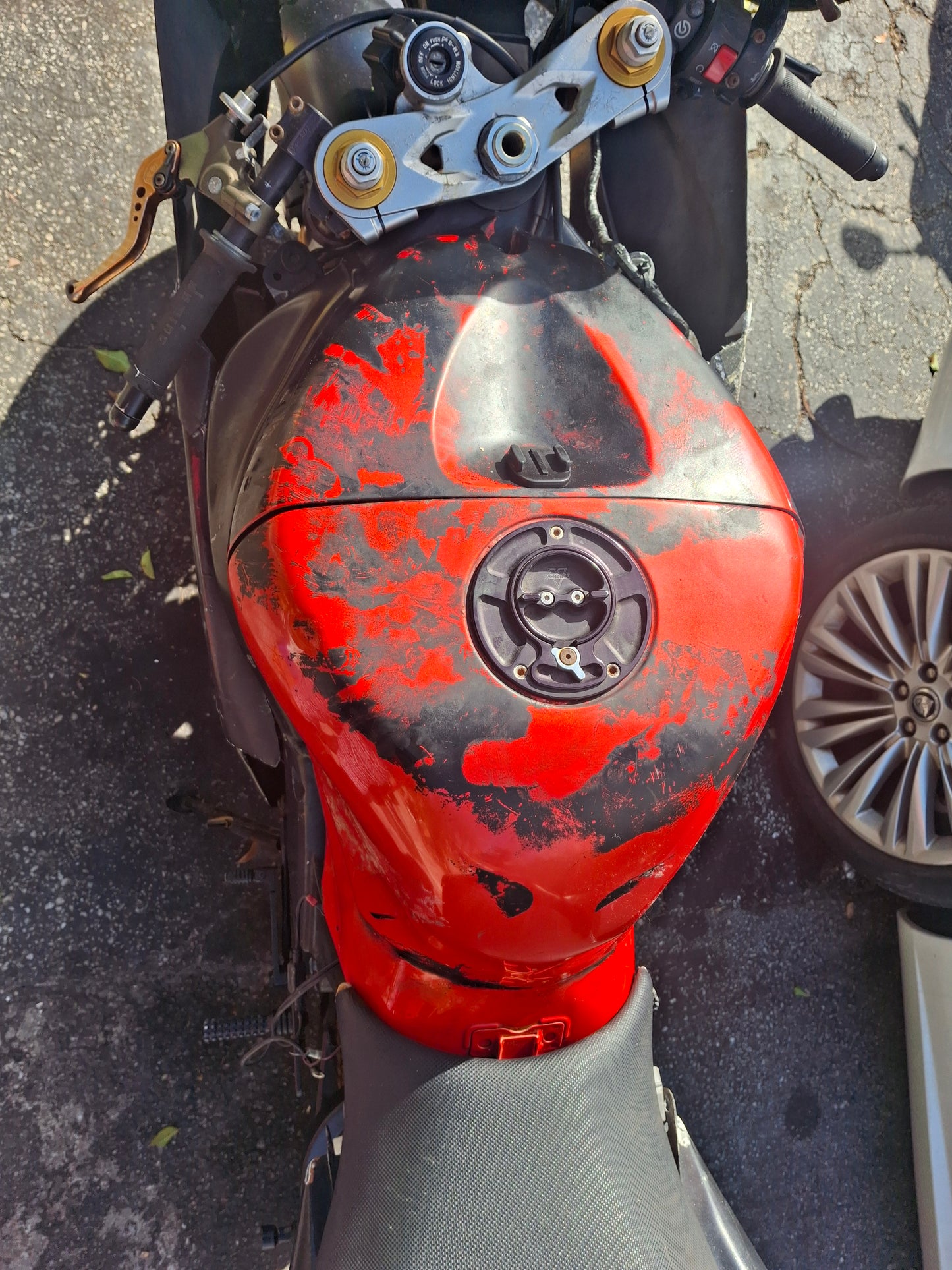 05 Kawasaki 636 Racing Bike ZX636 Streetfighter Clean Title 18,000 Miles