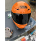 SOLD Shoei RF1200 Full face Large Orange Helmet Normally Listed $499 SALE READ