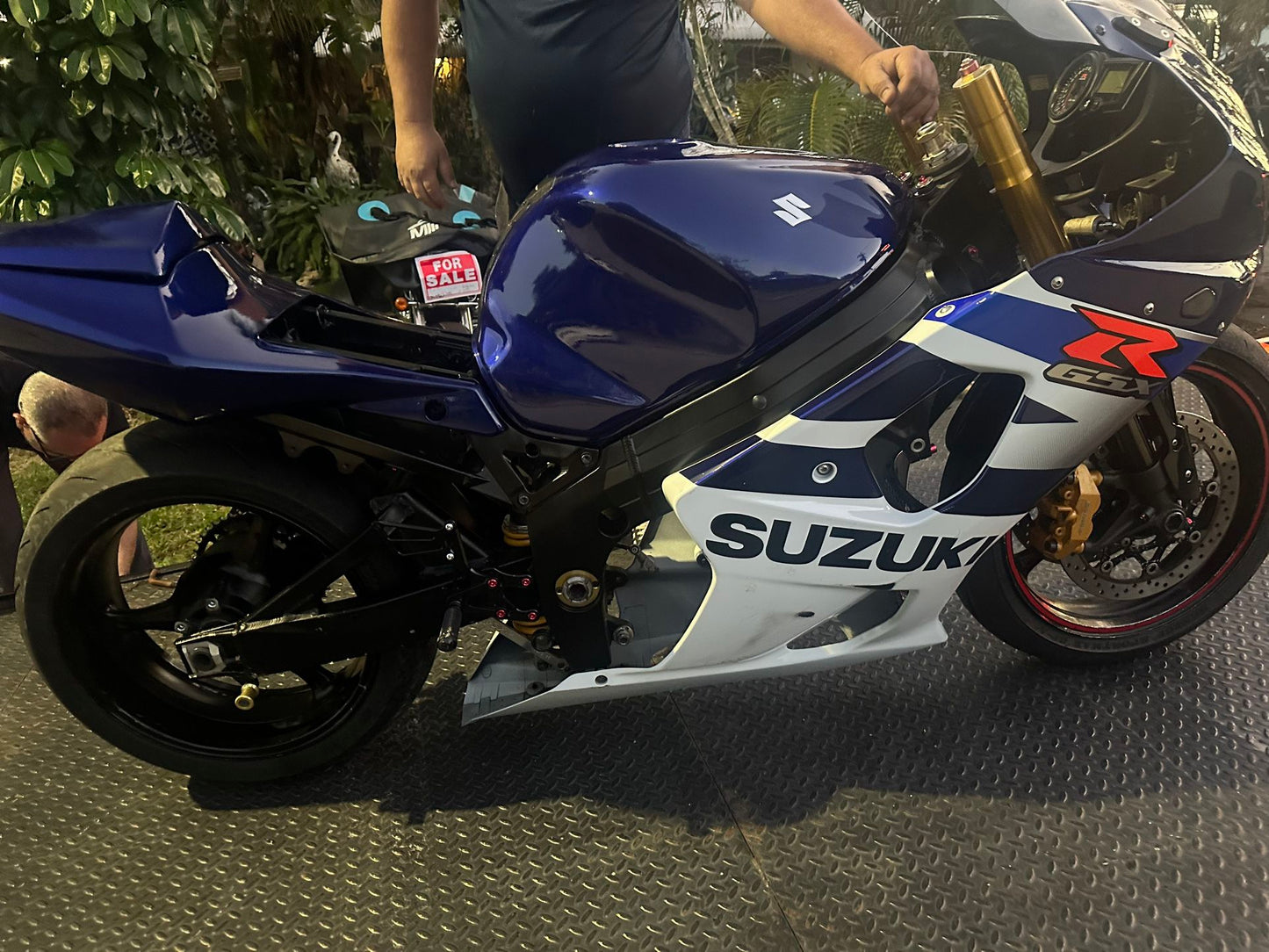 04 Suzuki GSXR 1000 Theft Recovery Running
