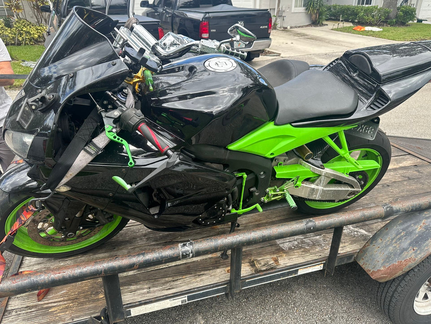 06 Honda CBR600RR For Parts or Complete 600RR Rims Headlight Fairings Frame Tank Damper Will Sell Complete