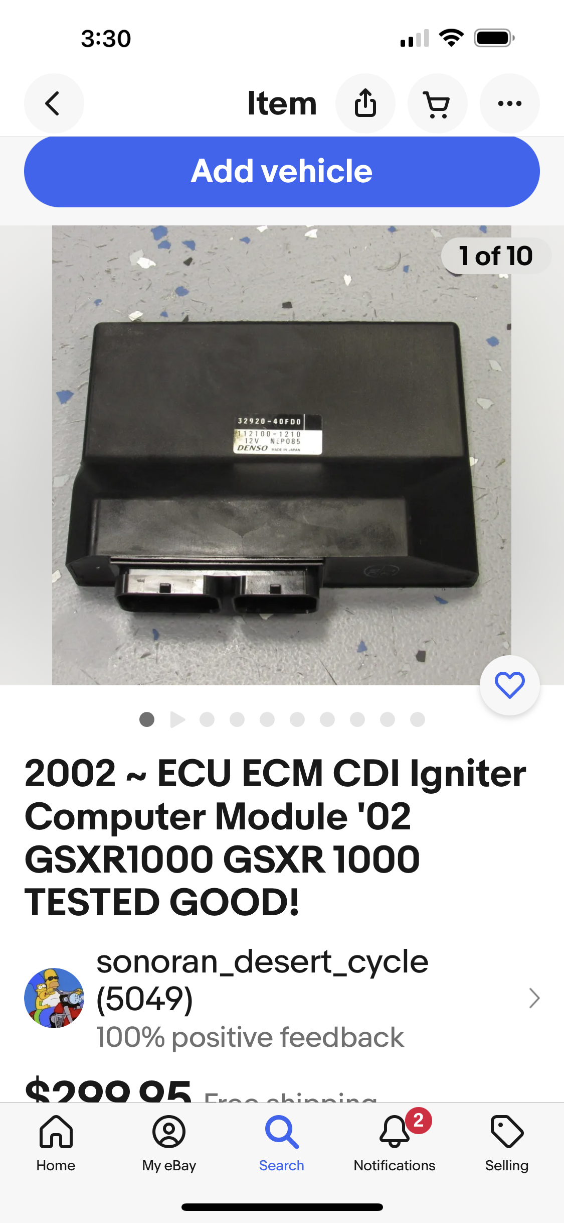 Message for accurate CDI’s prices