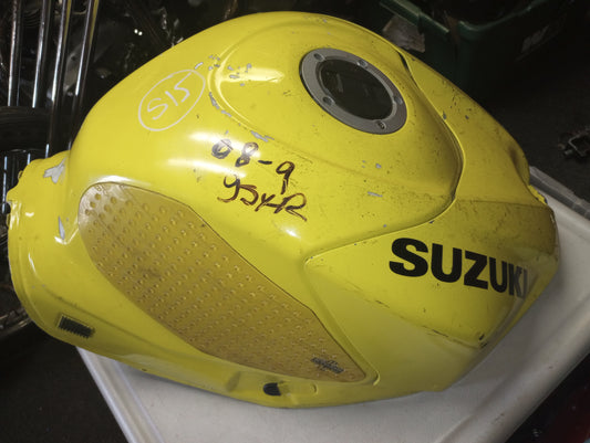 08 09 Suzuki GSXR600 GSXR 600 750 Gas Fuel Petrol Tank With Plastic Cover Free Shipping