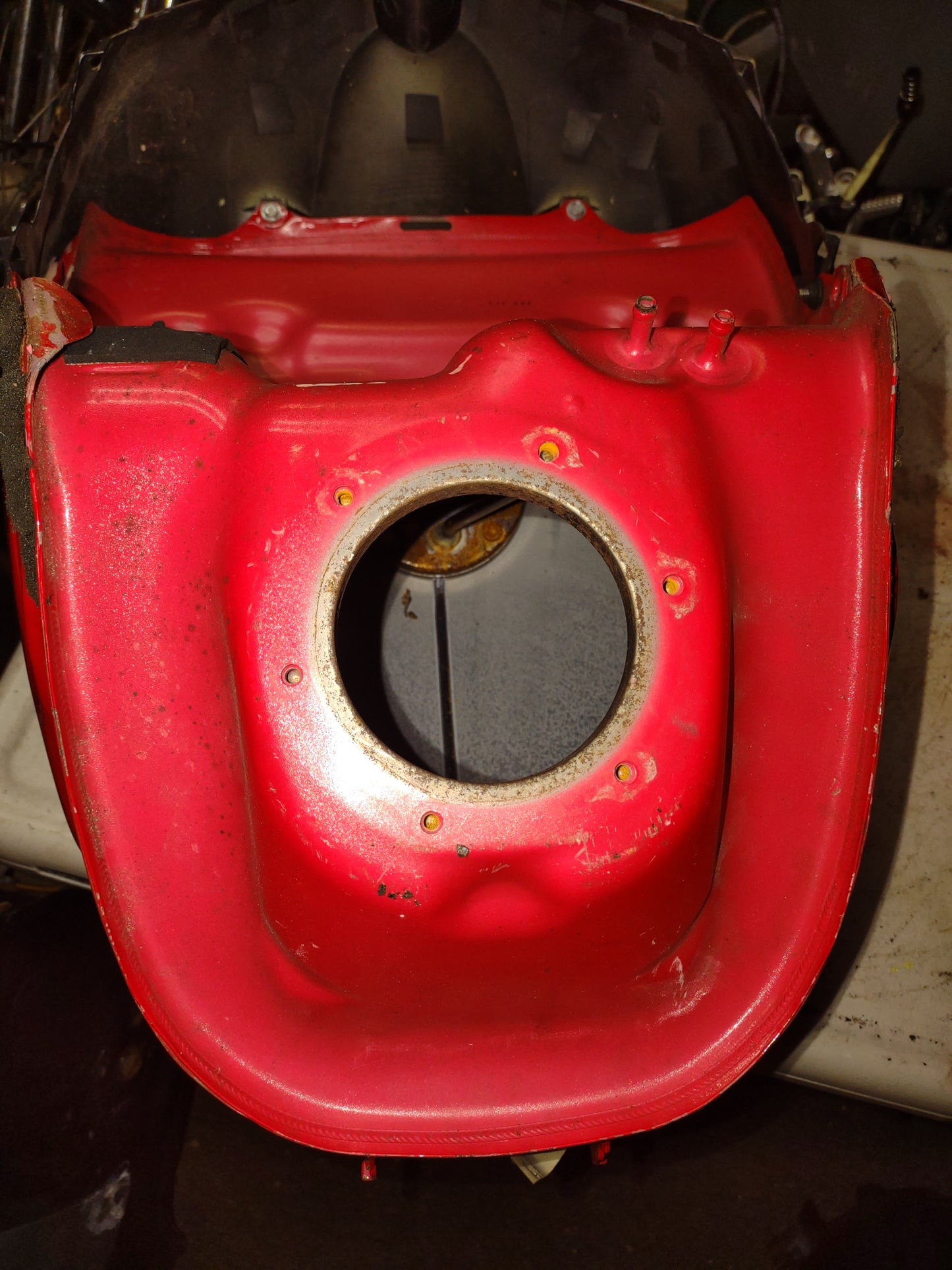 07 Yamaha R1 Gas Tank Fuel Petrol Cell YZF1000 YZF 1000