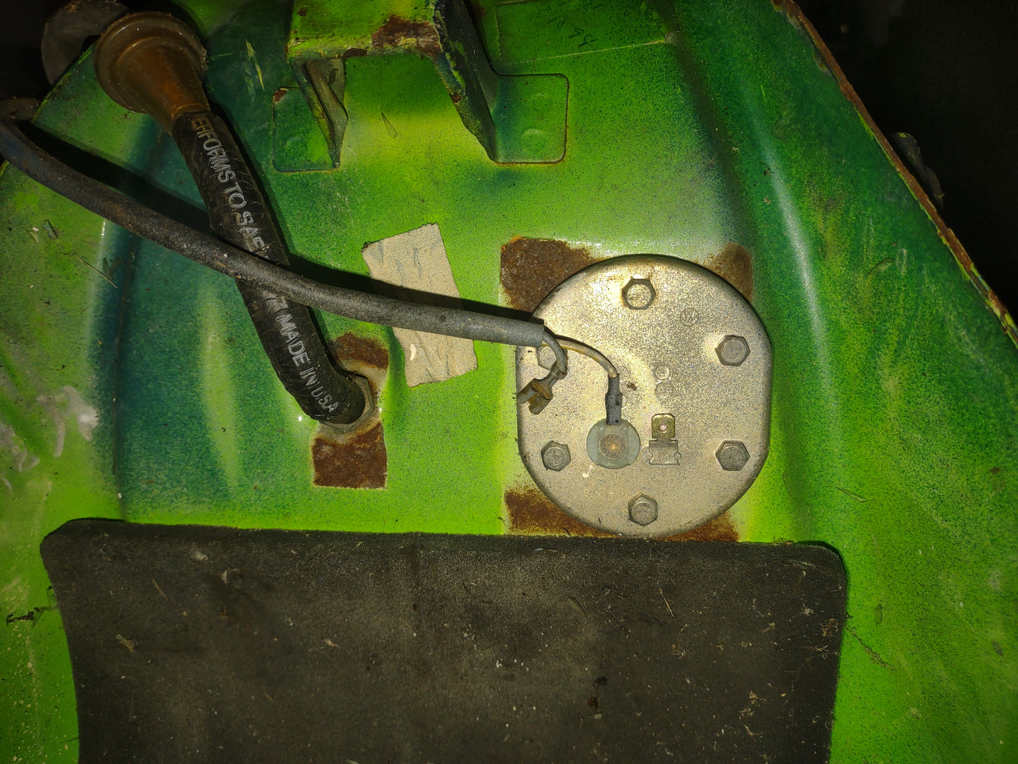 93 up Kawasaki ZX6 ZX-6 ZX6E Gas Fuel Petrol Tank Ninja 600 OEM