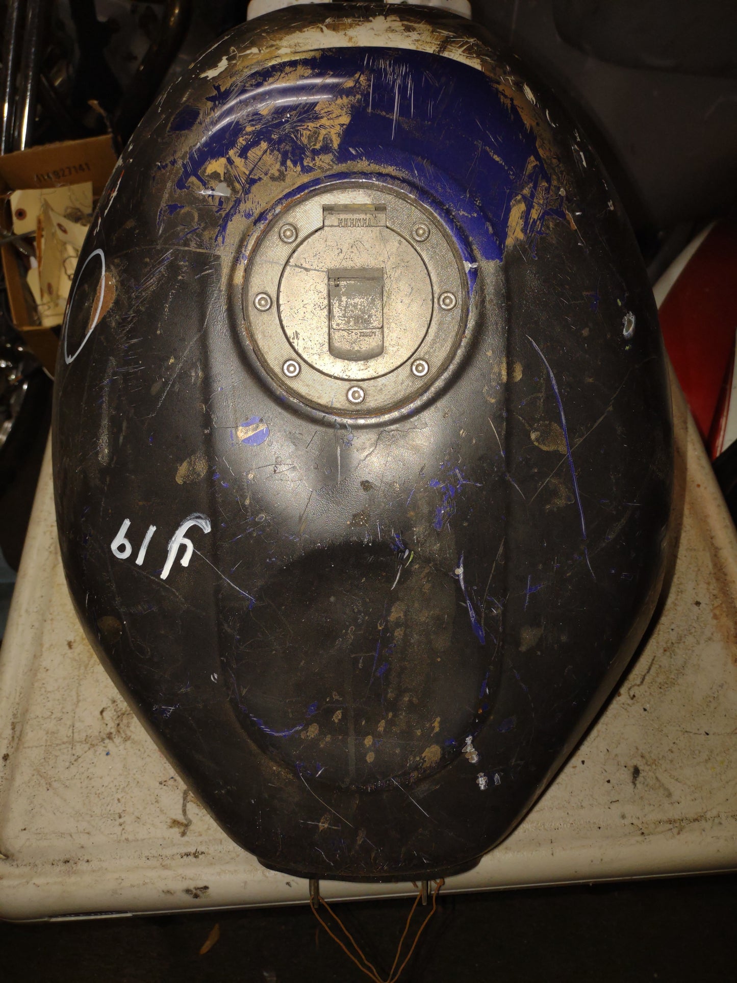 Yamaha YZF 600 Gas Tank Fuel Petrol Call Reservoir YZF600