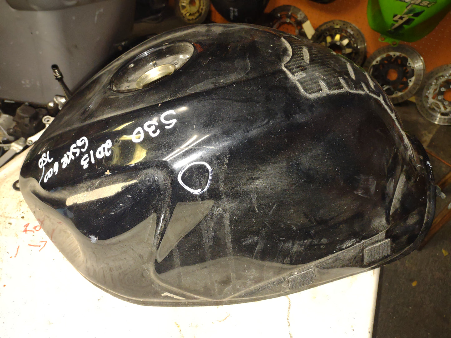 2013 Suzuki GSXR 600 750 Gas Tank Fuel Petrol Cell Reservoir GSXR600 GSXR750