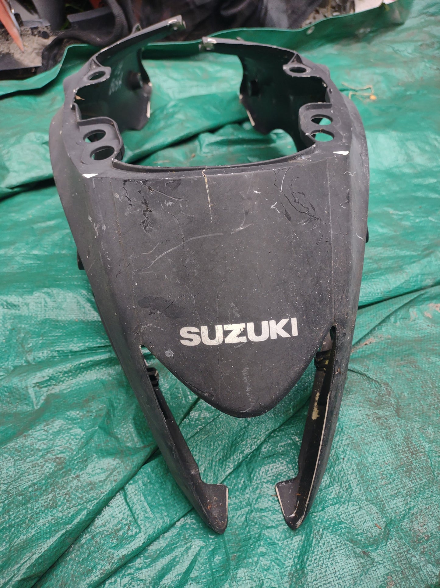 08 up Suzuki Hayabusa Gen 2 Rear Tail Fairing Plastic GSX1300R Busa