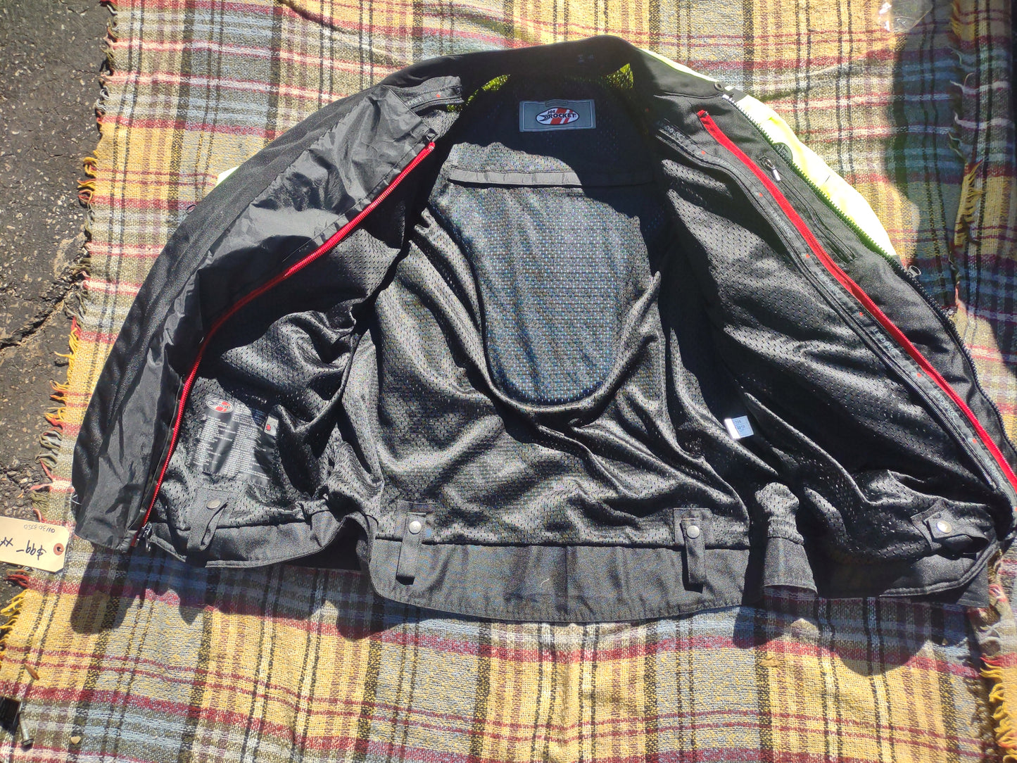 2XL Joe Rocket Padded Motorcycle Jacket