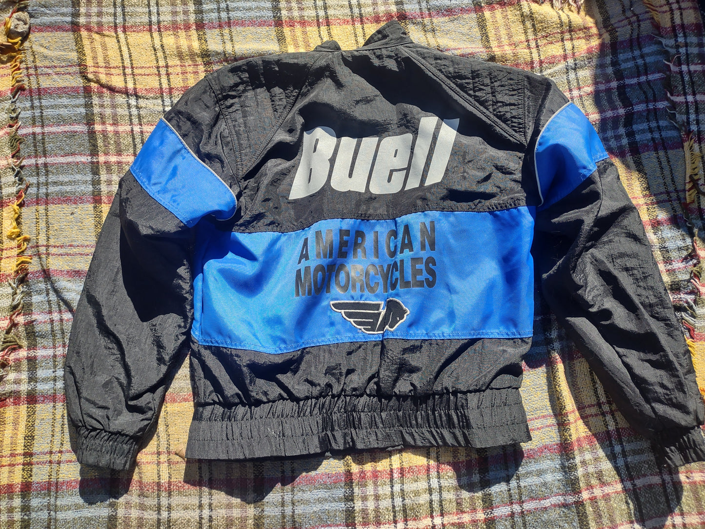 Harley-Davidson Buell Windbreaker Style Jacket Small