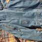 Cortech Denim Padded Motorcycle Jacket Small