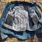 Cortech Denim Padded Motorcycle Jacket Small