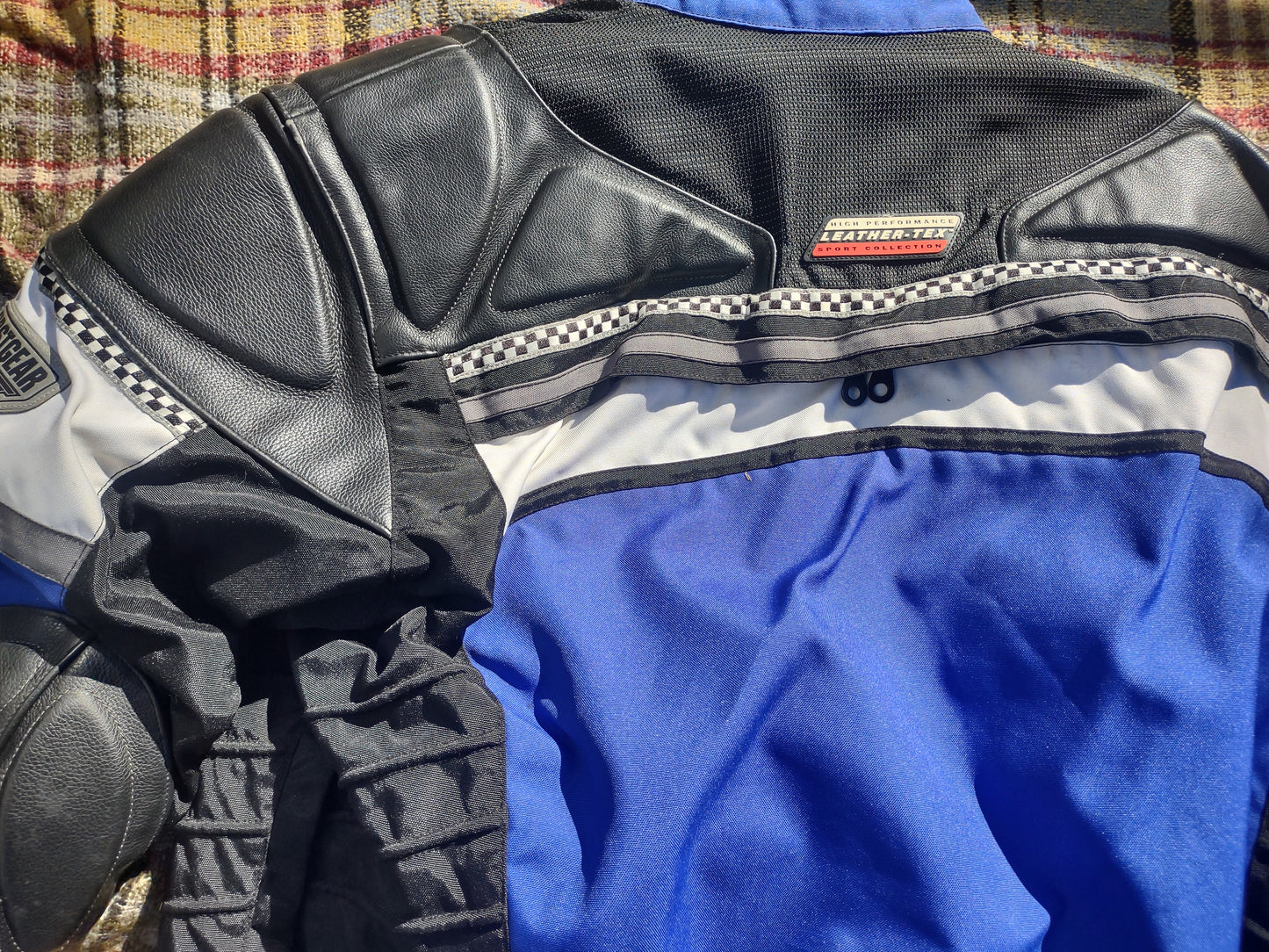 Firstgear First Gear High Performance Leather-Tex Sport Collection Motorcycle Jacket