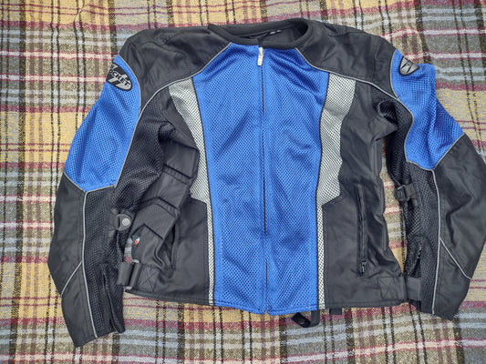 Medium Joe Rocket Padded Mesh Jacket Black / Blue