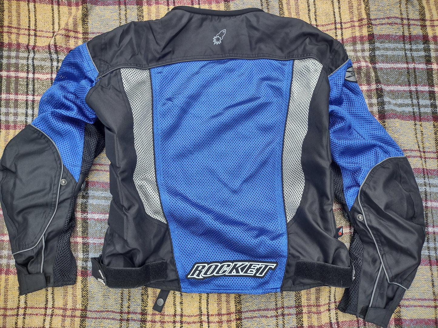 Medium Joe Rocket Padded Mesh Jacket Black / Blue