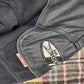Large Joe Rocket Padded Mesh and Leather Black Jacket