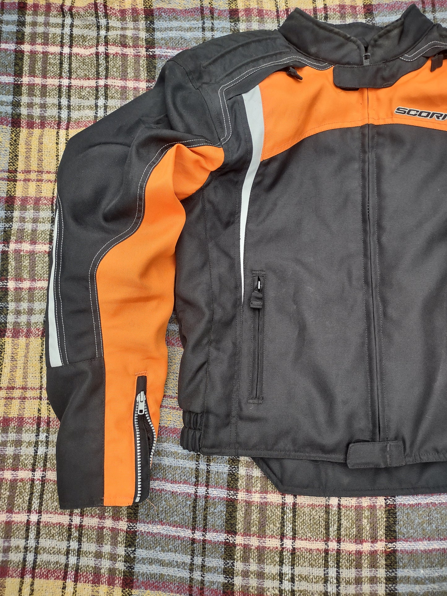 Small Scorpion Exo Jacket Exo Skeletal Protection Orange/Black