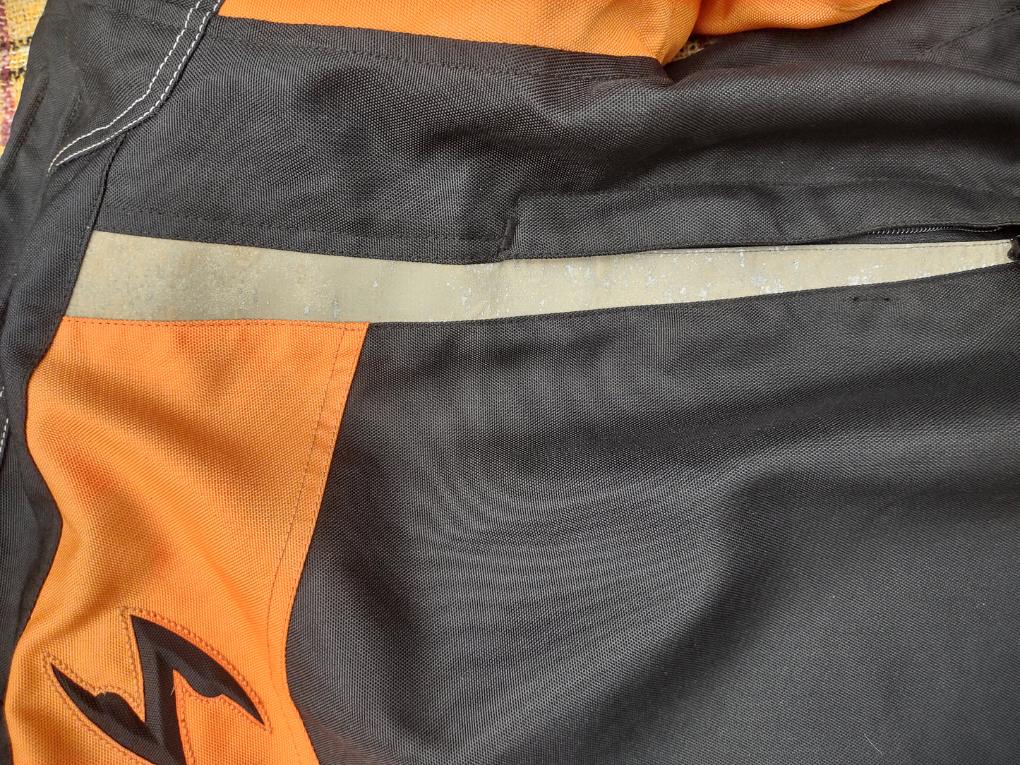 Small Scorpion Exo Jacket Exo Skeletal Protection Orange/Black