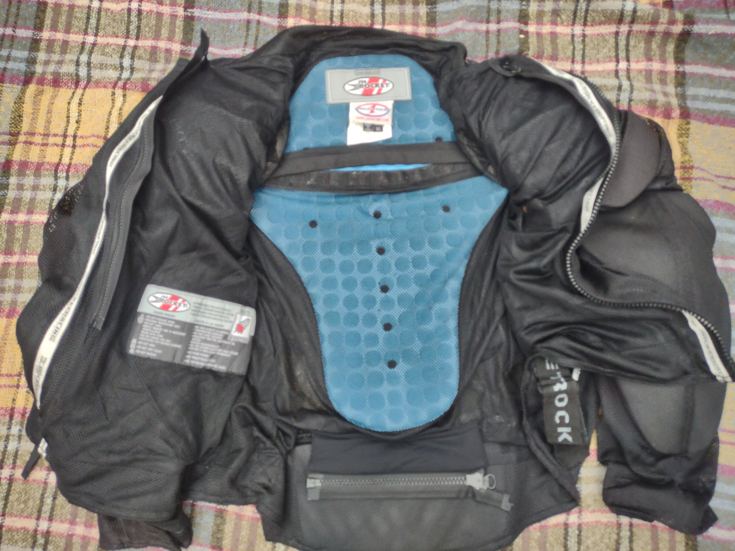 XL Joe Rocket Padded Mesh Motorcycle Jacket