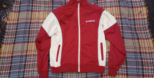 Yamaha Motorcycle Racing Track Suit Type Jacket Sweater