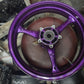 08 Suzuki GSXR1000 GSXR 1000 Front and Rear Wheels Wheel Rims Rim purple