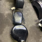 Yamaha V-Star 650 Front & Rear Seat Seats Sissy bar back Rest VStar XVS650 XVS