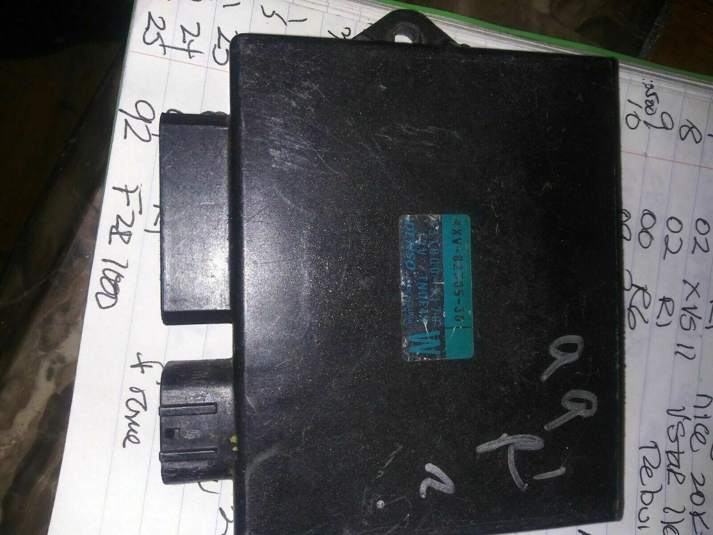 98 99 Yamaha R1 YZF1000 CDI ECU Computer Control Module Ignition Box 4 ...