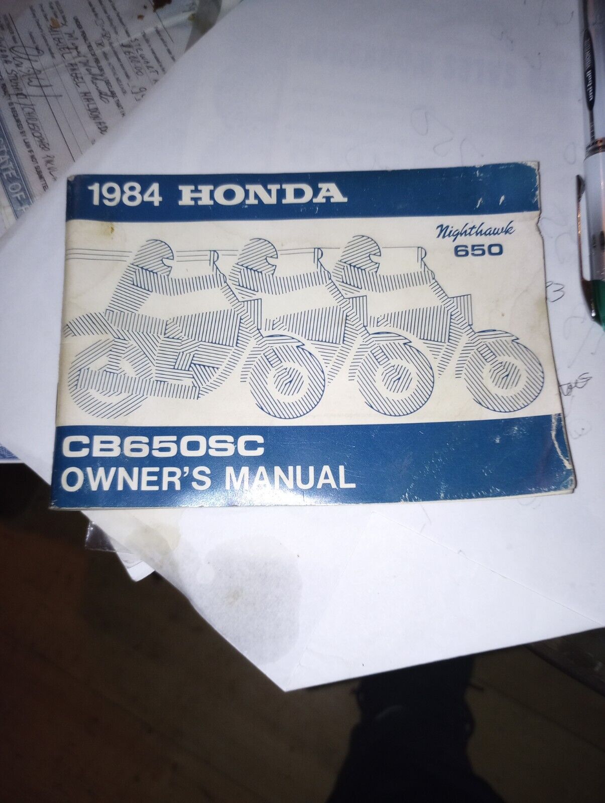 1984 Honda Nighthawk 650 CB650SC CB650 CB 650 C ran well when parked 26 years ago