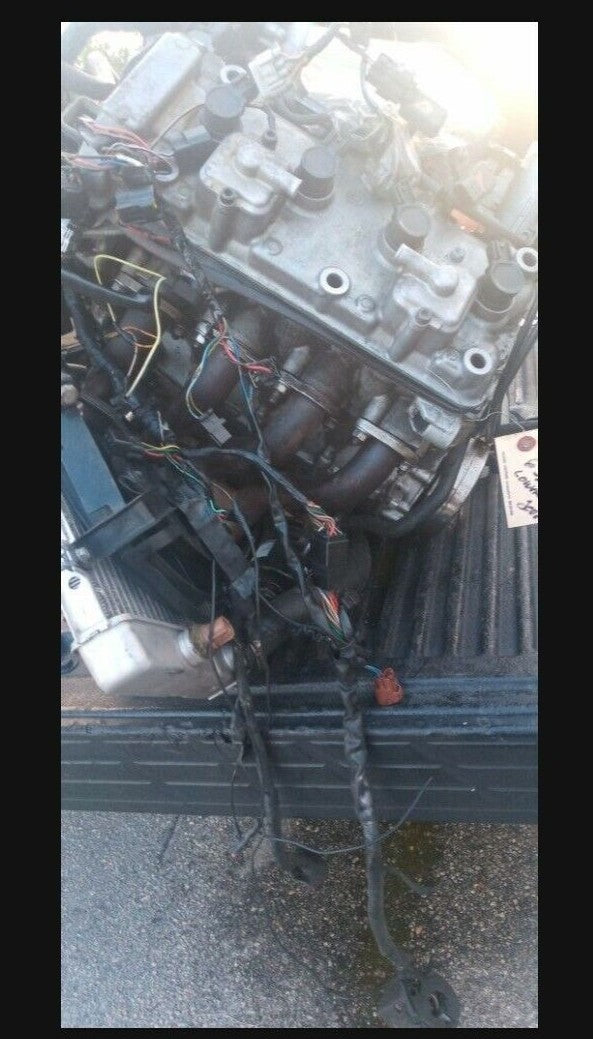03 04 Kawasaki ZX636 636 Lower end Engine Motor Transmission Tranny Gears ZX6R