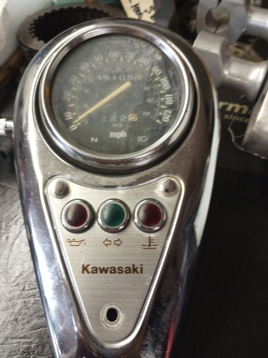 2005 Kawasaki Vulcan 800 Vn800a Speedometer Gauge & Housing 35k Vn800