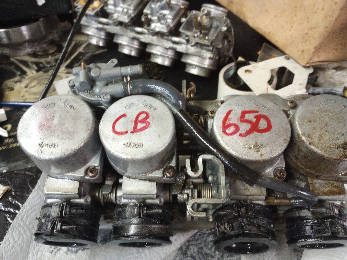 SOLD SOLD 1981 Honda CB650 CB 650 Carburetors Carbs Carb Carburetor