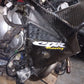 03 04 Honda CBR600RR 600RR CBR 600 RR Upper Front Fairing Plastic Carbon Fiber
