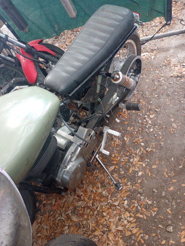 Suzuki Savage LS will Sell Complete Or for Parts Not Running No Title Bill Of Sale