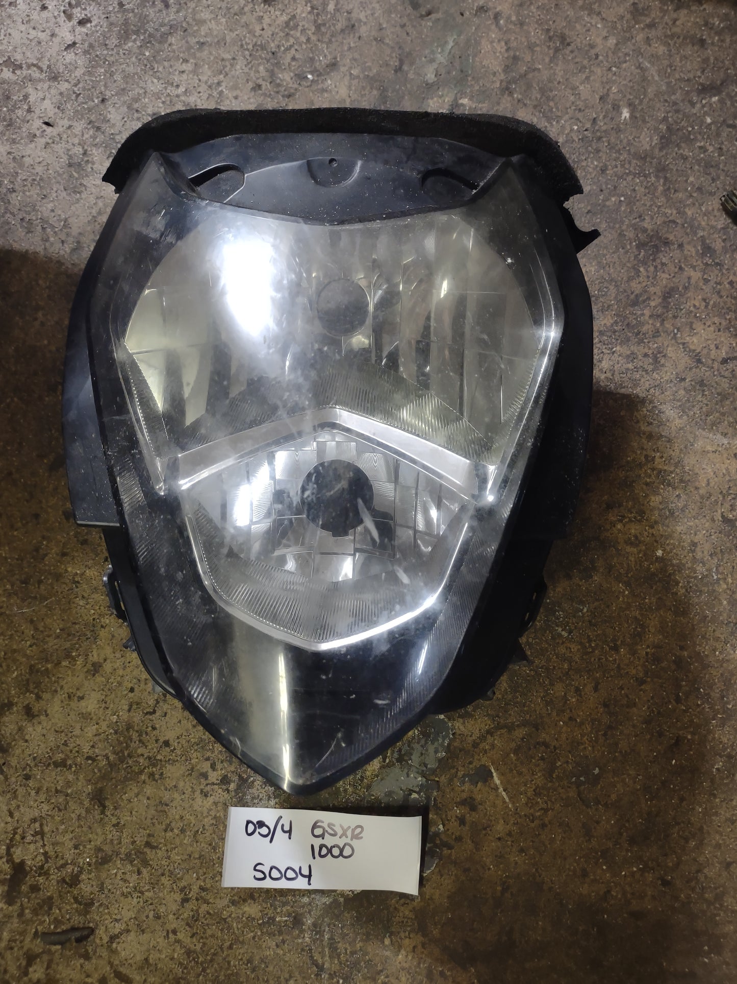 03 04 Suzuki GSXR 1000 GSXR 1000 Headlight Head Light Lamp